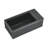 Delice 24" Rectangle Wall-Mount Bathroom Sink in Matte Black-101511591
