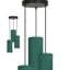 Ealidh 3 - Light Steel Cluster Pendant-1003565785