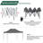 10' X 15' Pop Up Canopy Tent, Instant Canopy With Roller Bag & And Bags, Outdoor Canopies For Event Grey-121520592