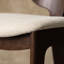 Ensemble de table de salle à manger 7 pièces en bois massif avec chaises rembourrées Rozella