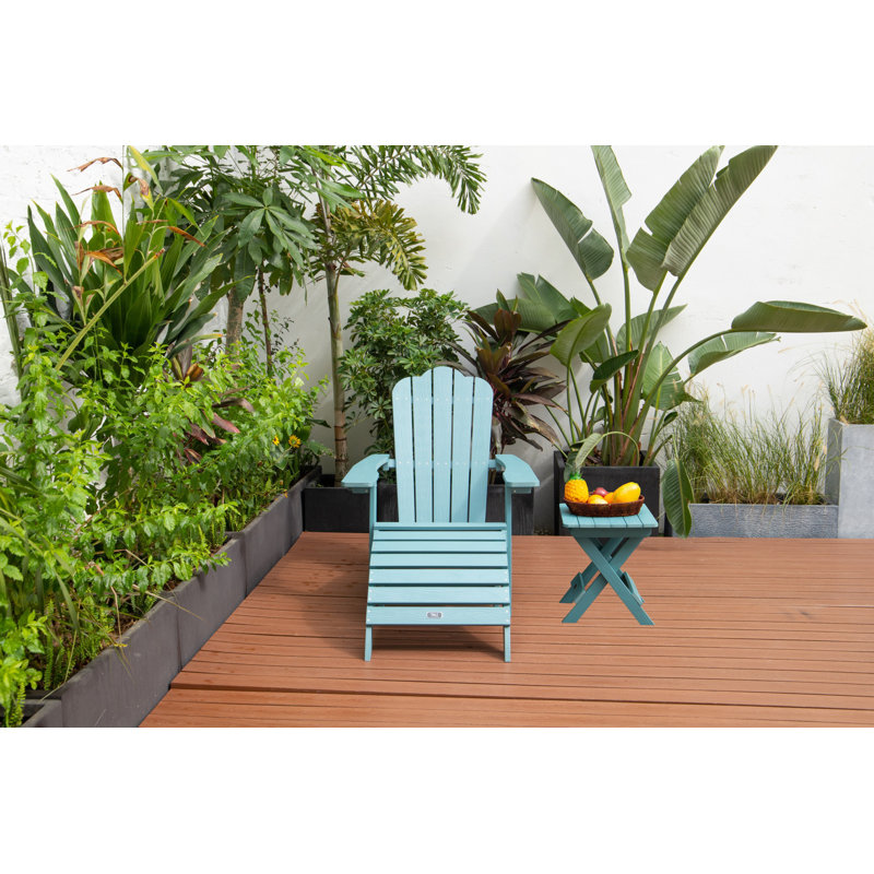 Jarratt Outdoor Adirondack Chair, Blue