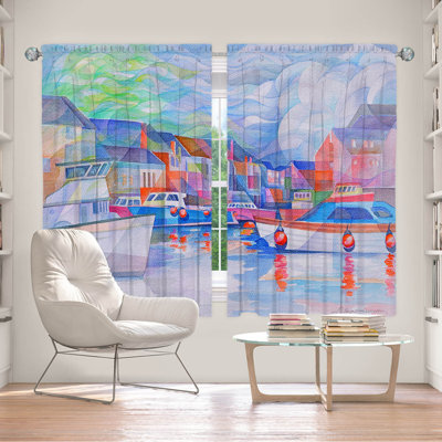 Fejzi Room Darkening Curtain Pair