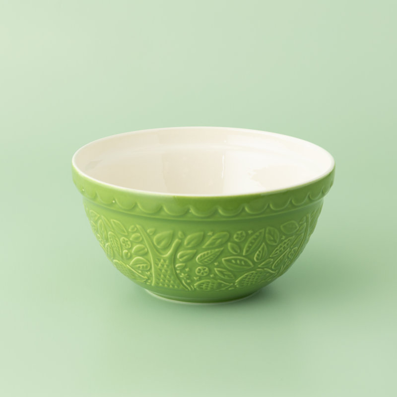 In The Forest 21cm Hedgehog Mixing Bowl, Green