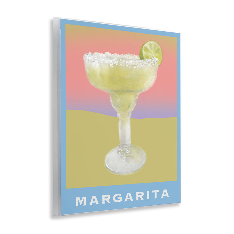 «Margarita over Faded Gradient», plaque murale par Matthew Piotrowicz