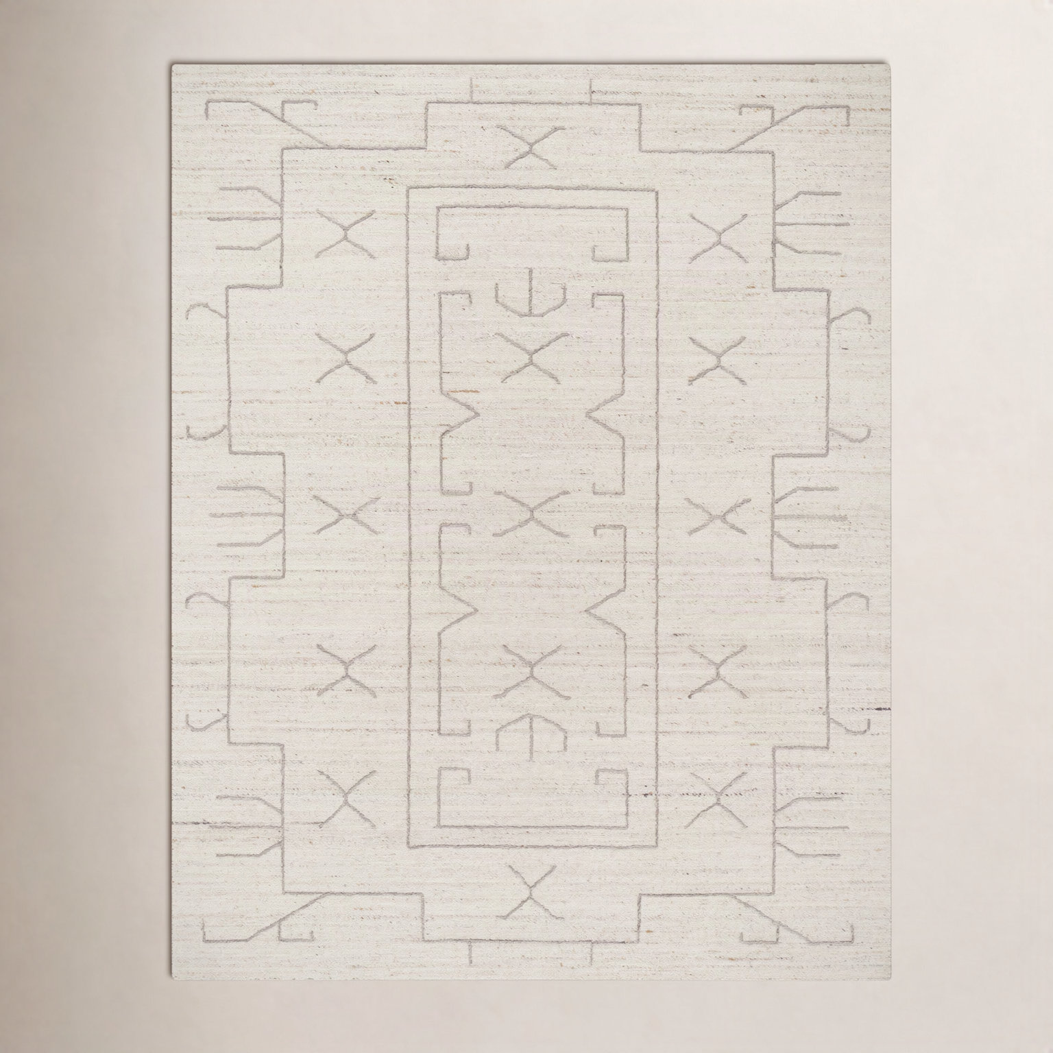 Flatweave Moroccan Pearl Rug, Rectangle 2' x 3'