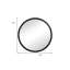 Miroir mural Arnab Harley