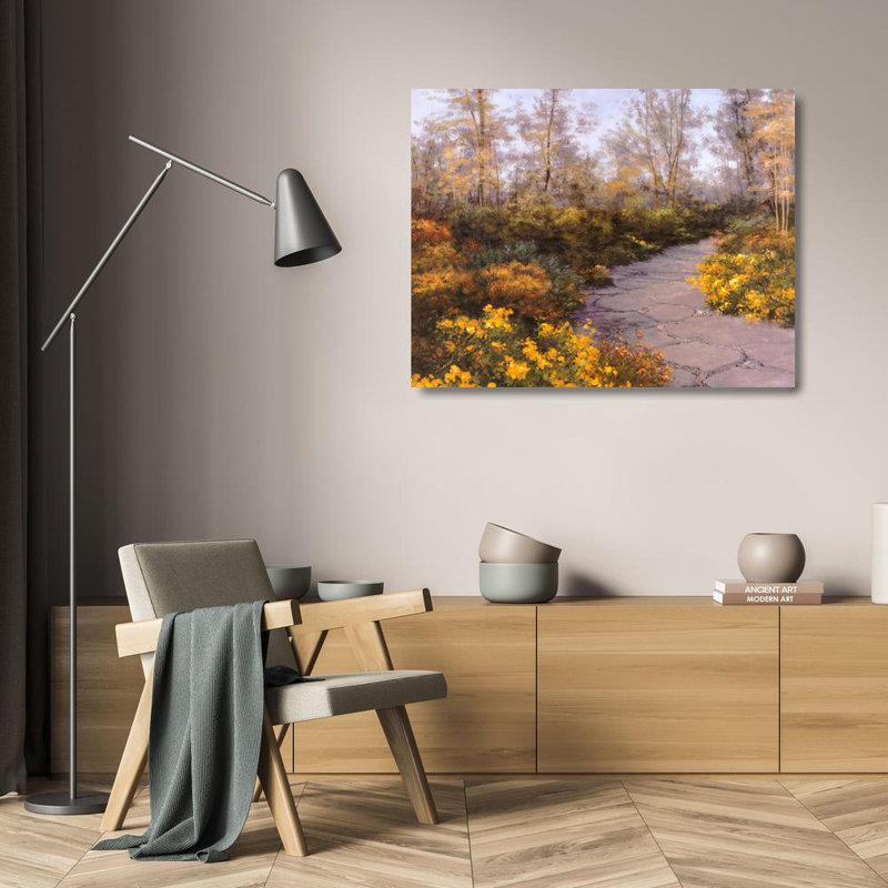Step Into Autumn, 19" H x 24" W