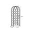 Wine Bottle Rack Black
