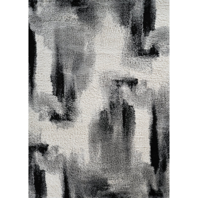 Aizlynn Performance Abstract Indoor Rug, Rectangle 10' x 14'