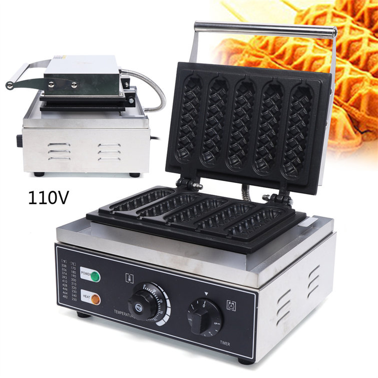 The Mini Waffle Maker Machine, Electric Round Griddle for