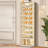 9 Tiers 9-18 Pairs Plastic Stackable Shoe Storage Cabinet For Entryway Easy Assembly-620410867