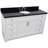 Abdirahiim 61'' Single Bathroom Vanity with Granite Top-1489638015