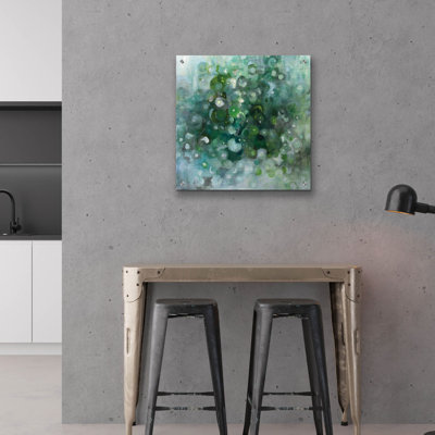 'Emerald Constellation'  by Danhui Nai Acrylic Glass Wall Art