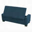 Banc repose-pieds, repose-pieds rectangulaire avec rangement caché-555566808