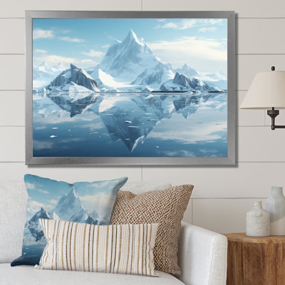 Bettyjane " Glacier Glacial Majesty Geometric I "