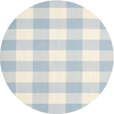 Tapis beige / bleu Kankakee