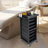 Marlane Plastic 10 Compartment Makeup Organizer