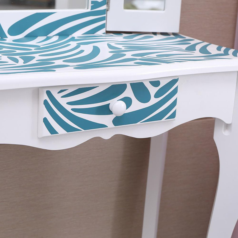 Kids Vanity Set with Mirror