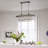 4 - Light Dimmable Tiered Chandelier