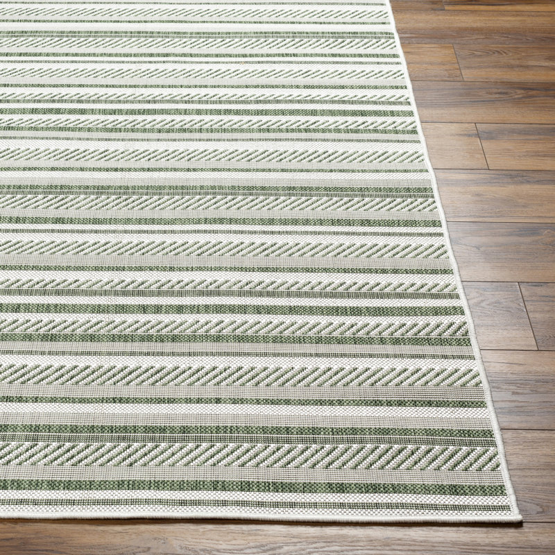 Beyanka Striped Machine Tufted Area Rug, Rectangle 160 x 230 cm