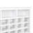 Modern White Shoe Storage With 24 , Sleek For All Rooms, And Particle Board Closet Cabinet - Practical Living Area