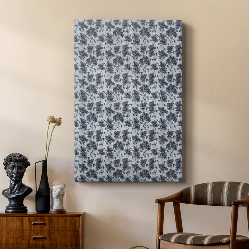 Impression abstraite rétro Cxxxi - galerie Cavas sur mesure, H 12 po x l 8 po