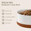 Sesame Glaze Anti-skid Stoneware Elevated Feeder-116384169