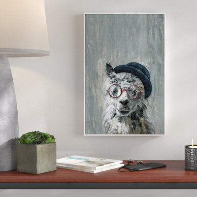 « mad hatten llama », art encadré Bellana