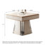 Table de salle à manger et de Mahjong moderne et minimaliste en bois massif moderne pour règles chinoises