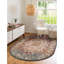 Tapis oriental orange Alresford-1167481087