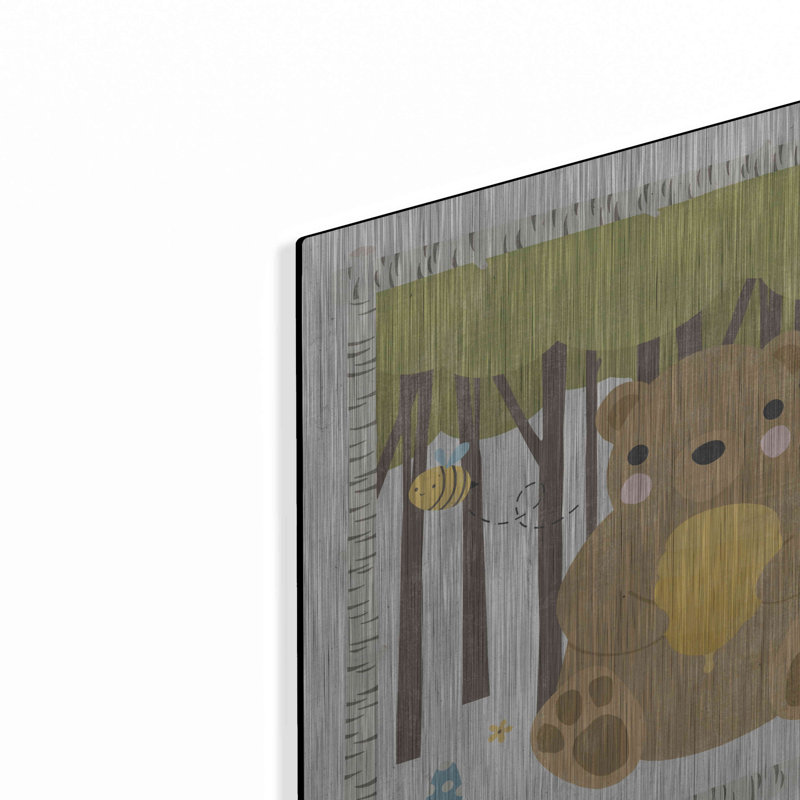 «Wood Land Hideaway Bear» par Moira Hershey, H 12 po x l 12 po