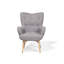Linda Upholstered Armchair with Footstool-17953306