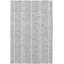Melange Stripe Grey/Ivory Handwoven Indoor/Outdoor Rug-41079482