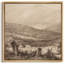" Rustic Countryside Landscape Vintage Sepia Illustrations Realism Decor Scenic Panoramic Earth "-1748169474-1748169475