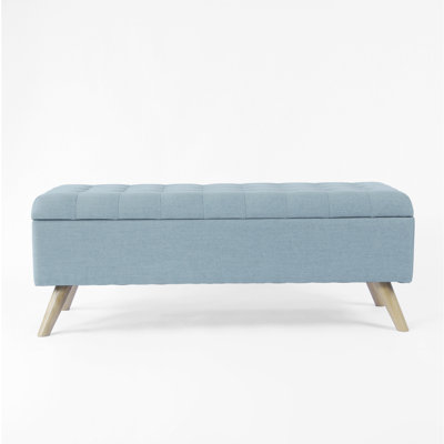 Ataru Polyester Upholstered Storage Bench