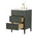 Bilroy 24'' Single Bathroom Vanity with Engineered Stone Top
