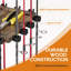 Fishing Rod Rack for 16 Poles - 360° Rotating Base with Casters-1531843113