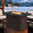 Outdoor Propane Fire Pit Table-1329606621