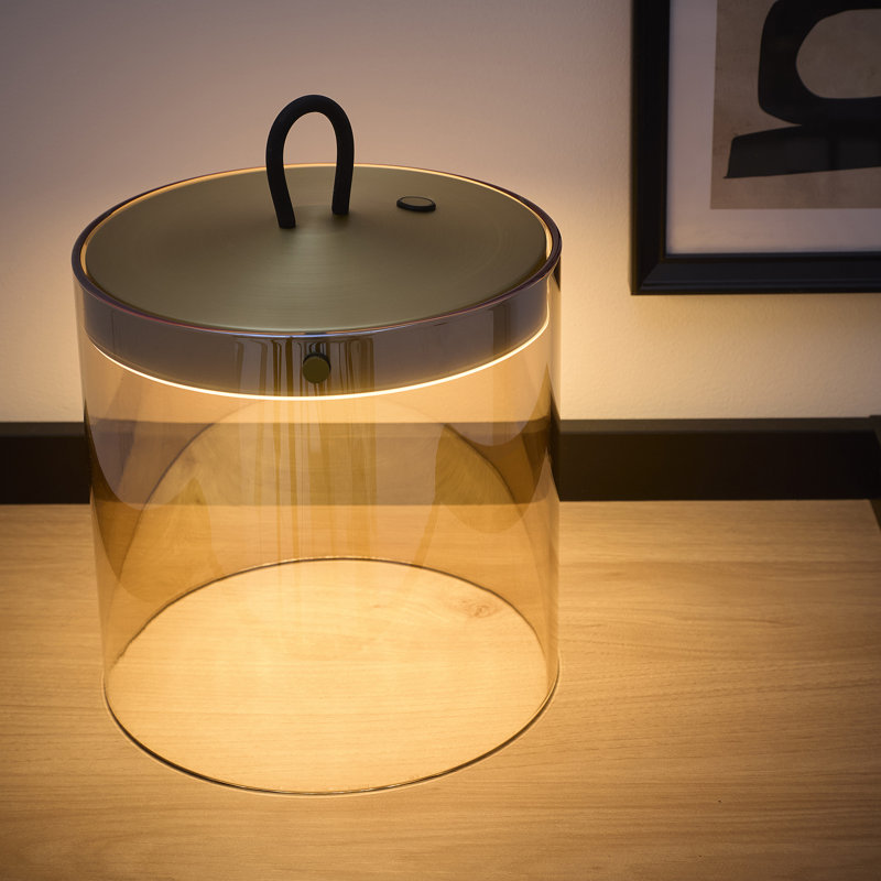 Table Lamp, 24 cm H x 21 cm W x 21 cm D