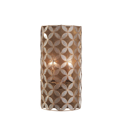 Maurelle 2 LT Oxidized Gold Leaf Wall Sconce Kalco
