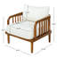 Chaise d'appoint de patio moderne Garron-130695192