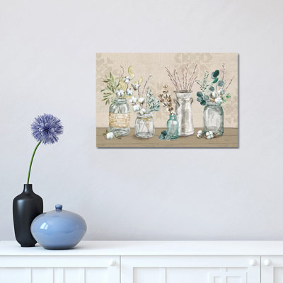 Cotton Bouquet I by Mary Urban - Print on Canvas