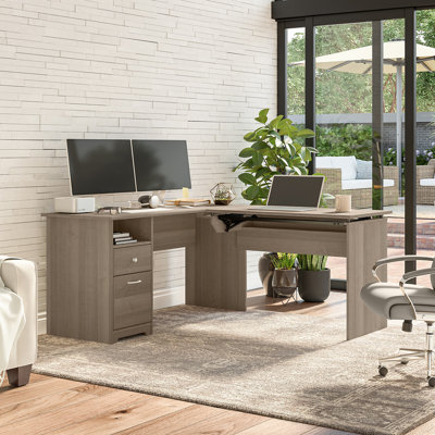 Kaionna L-Shaped Executive Desk