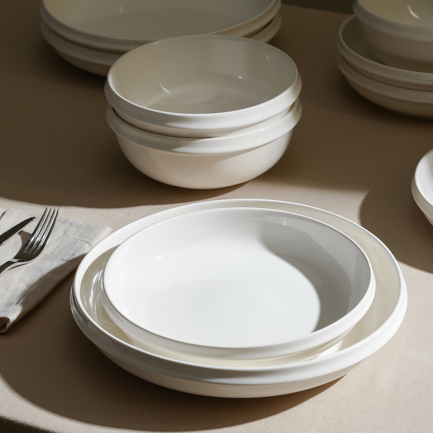 Verso 8" Porcelain Salad Plate
