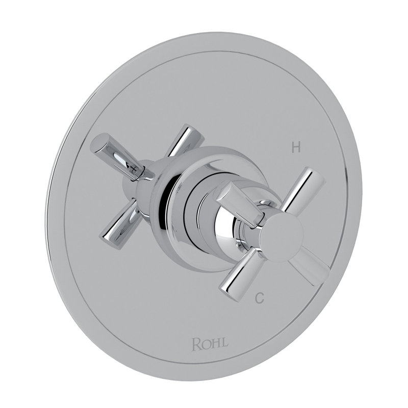 Holborn™ 1/2" Pressure Balance Trim Without Diverter, Polished Chrome