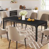 Lamekia Metal Base Dining Table