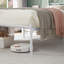 Ensemble de 2 lit plateforme simple en métal Chelby-1951257914