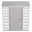 Remise de rangement en acier Select, 6 x 4, gris flûte-67124402