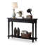 Console rétro en bois massif noir-908445873-908445874