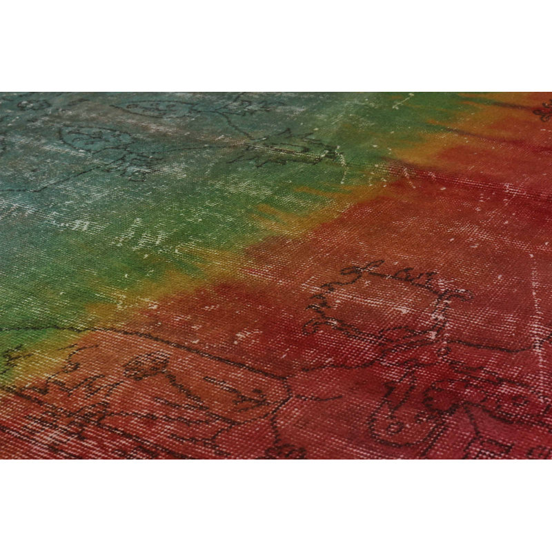 Color Transition Multi Color Rug 5'10" x 9'5"